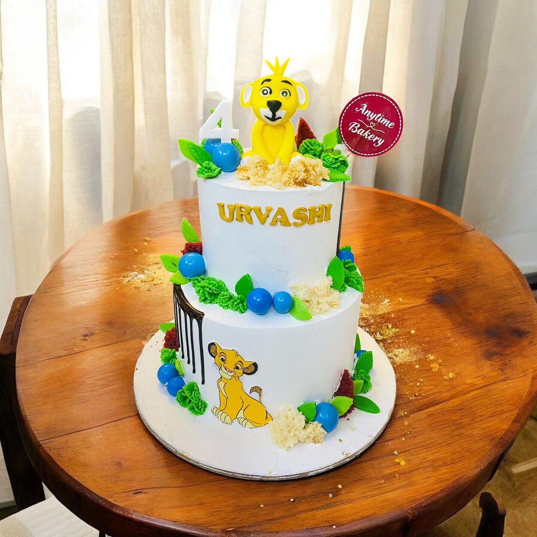 Simba’s Jungle Adventure Cake