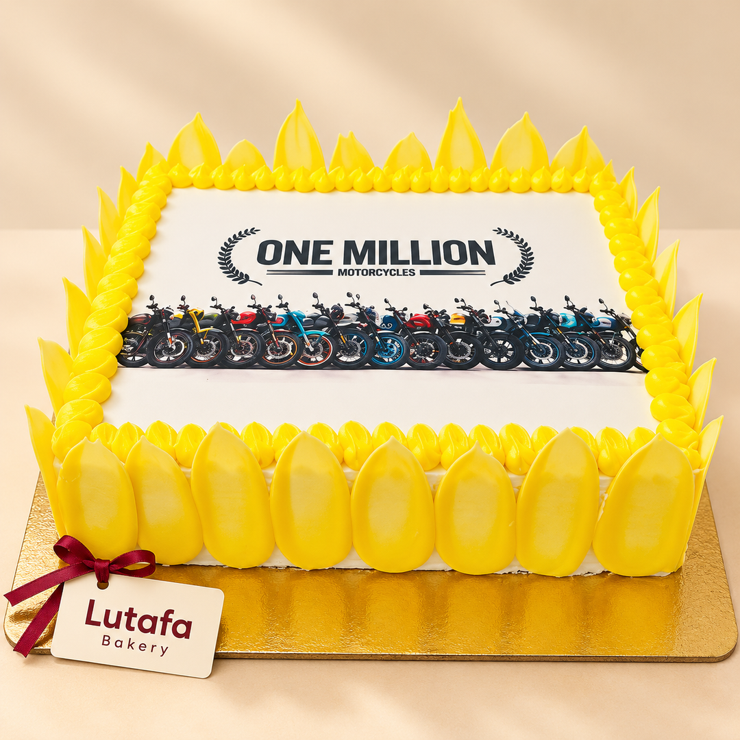 Corporate Logo &amp; Photo Cake