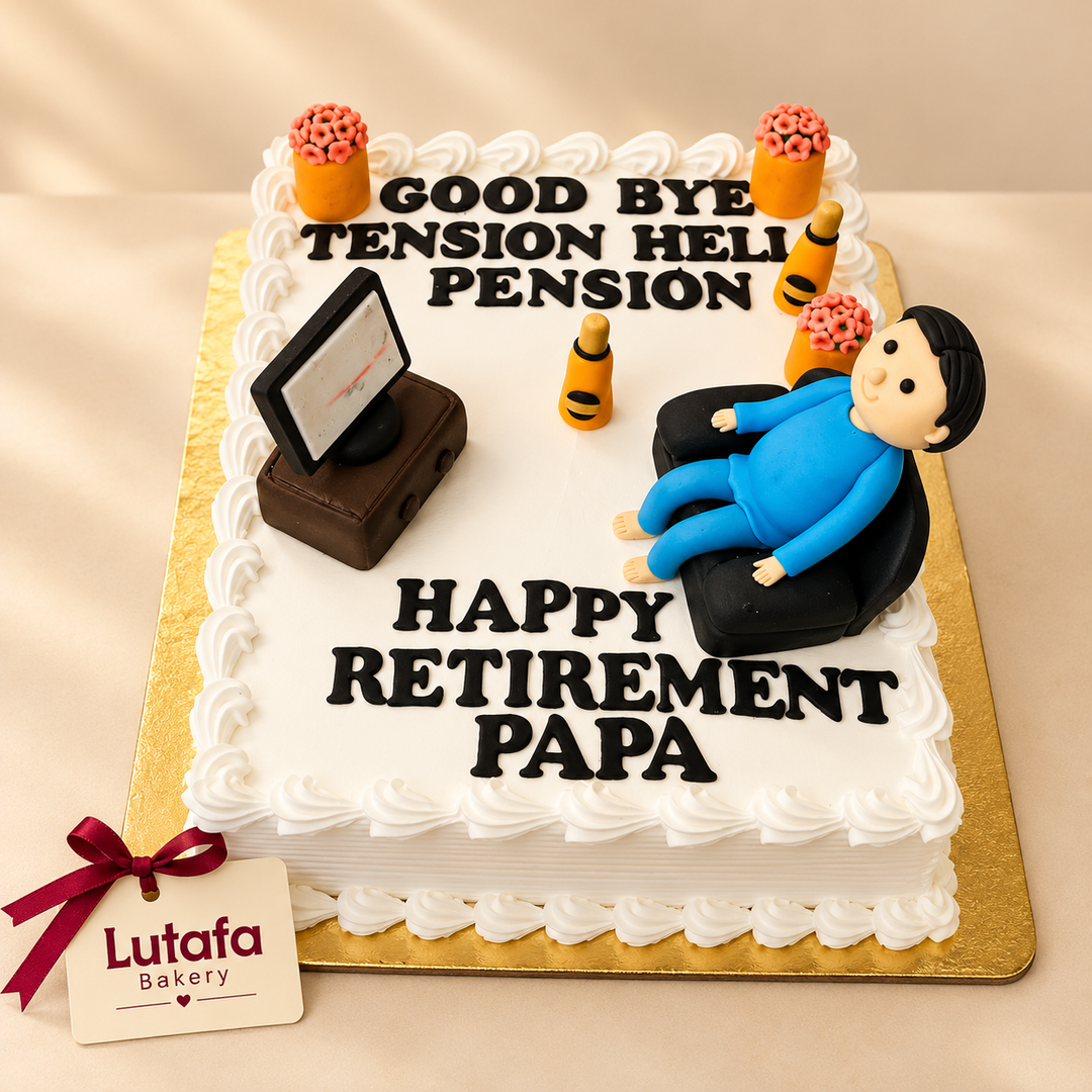 Cheers to New Beginnings Cake