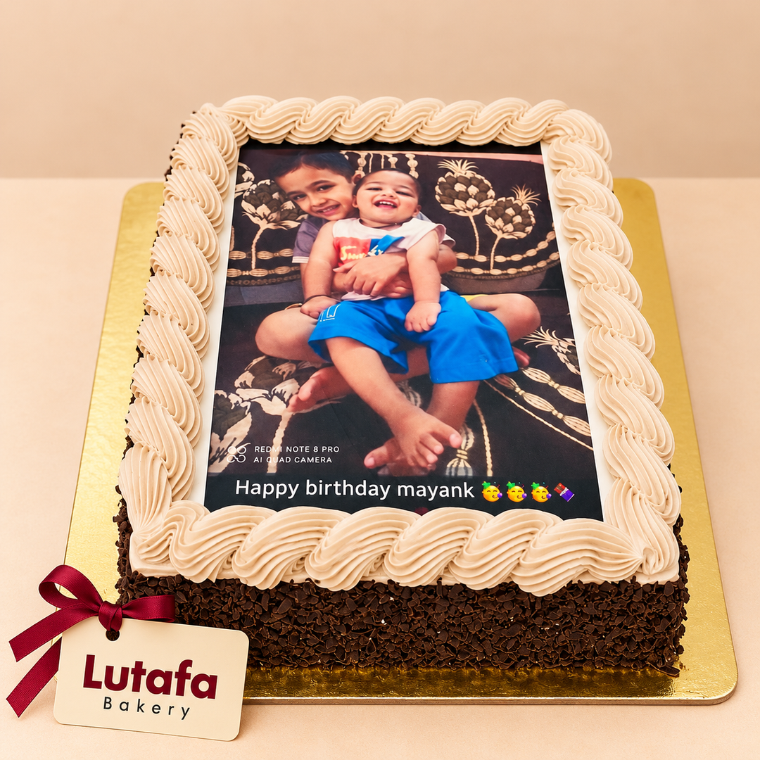 Sweet Snapshot Cake