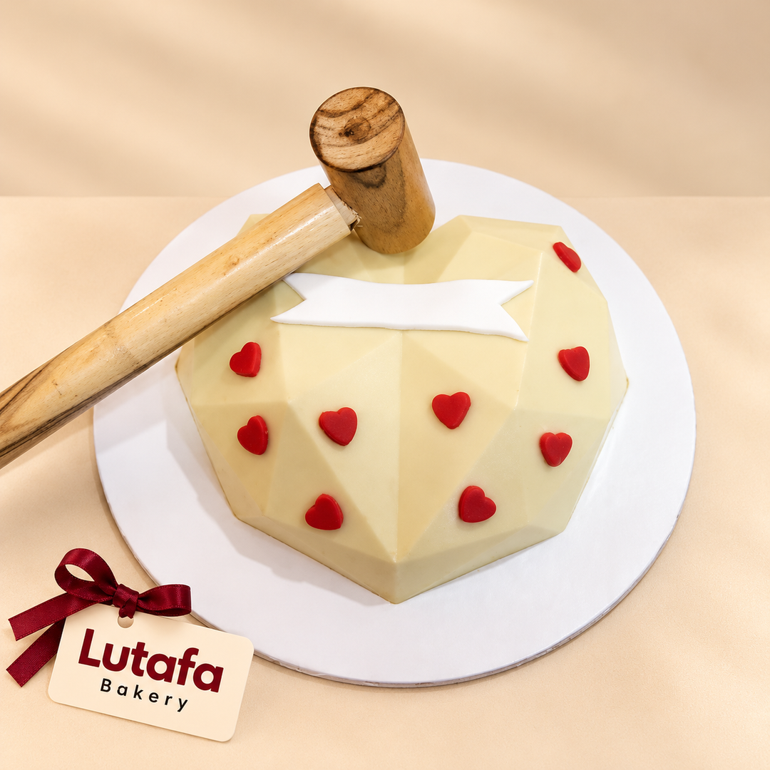 Love Heart Pinata Cake