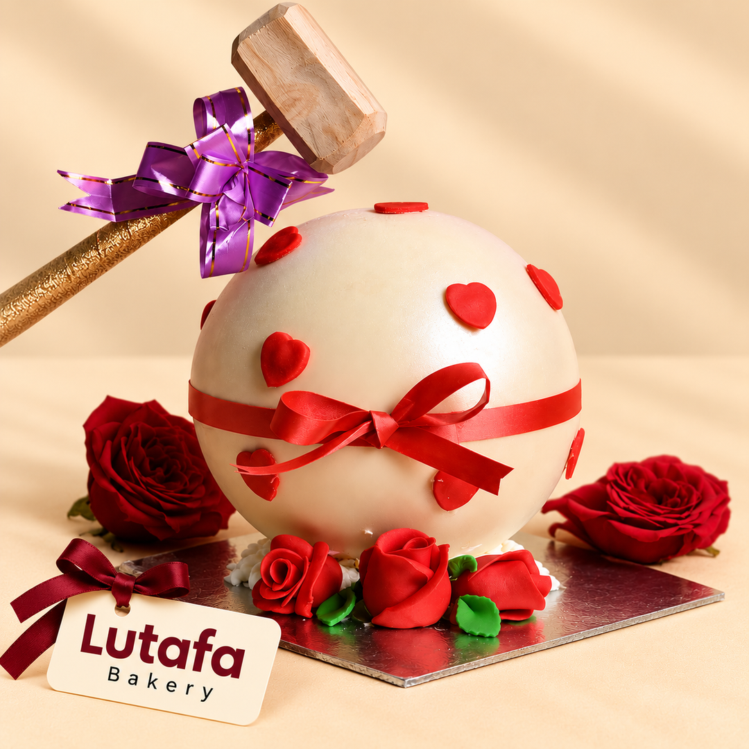 Sweetheart Round Pinata Cake