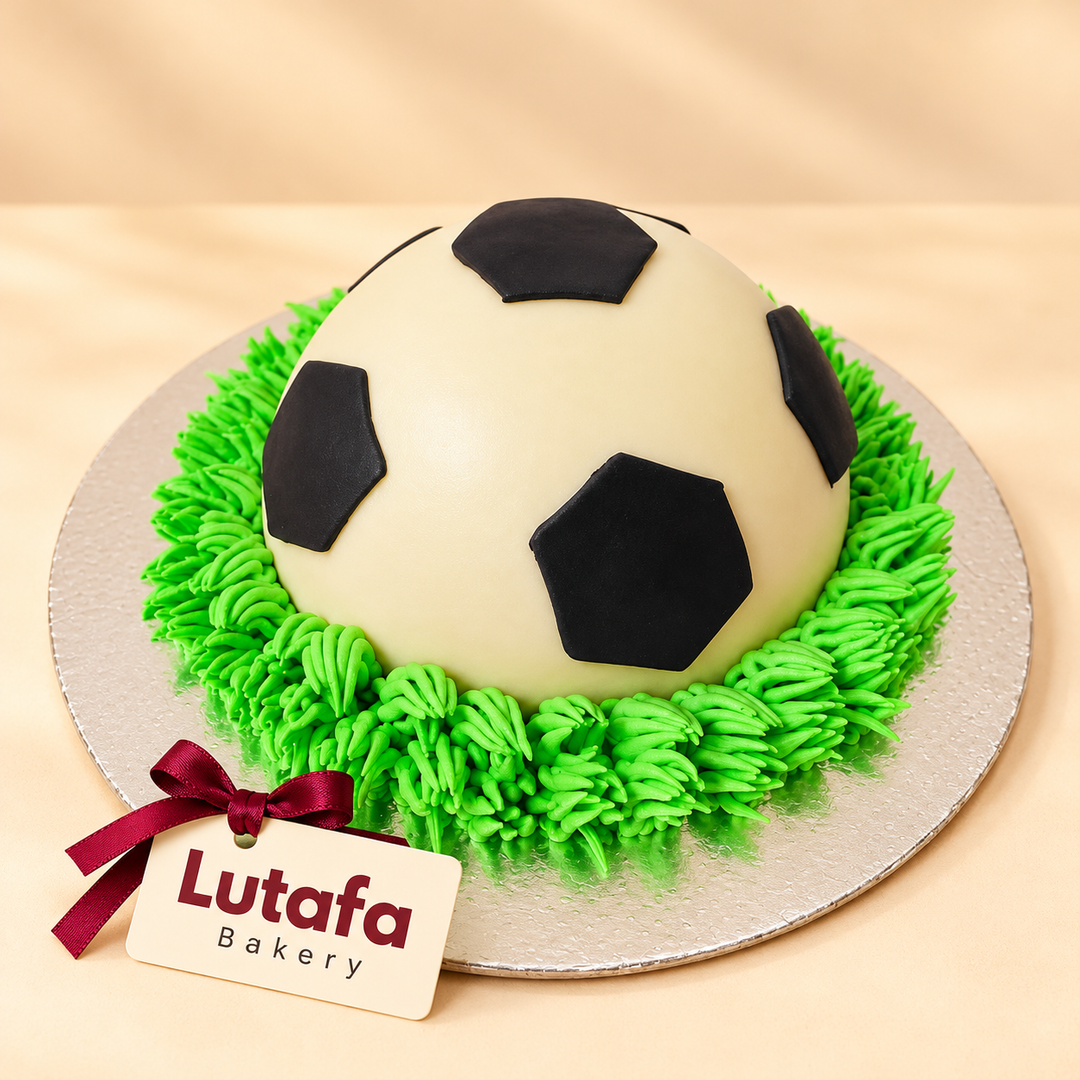 Football Pinata Cake