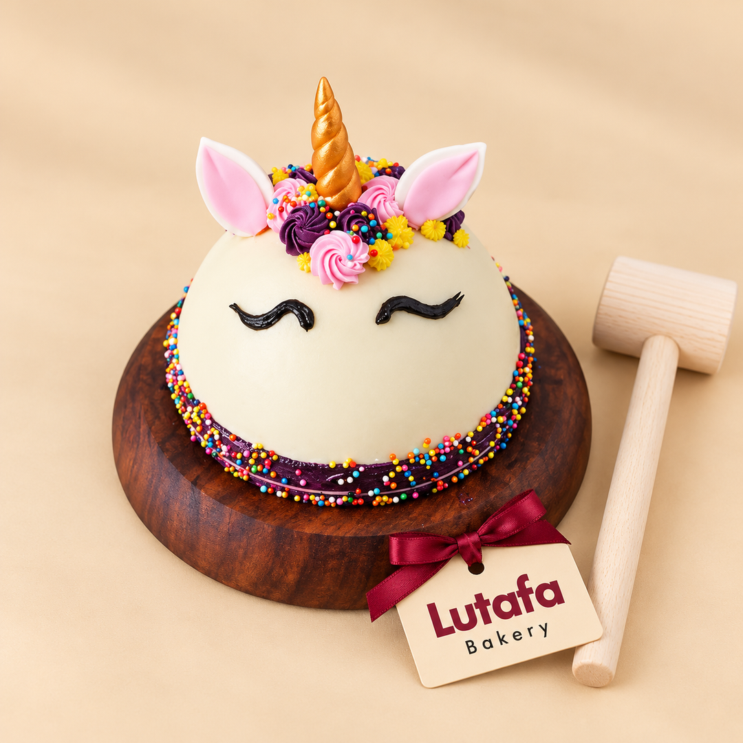 Unicorn Pineapple Pinata Cake