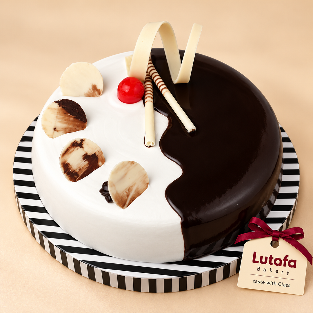 Choco vanilla Cake
