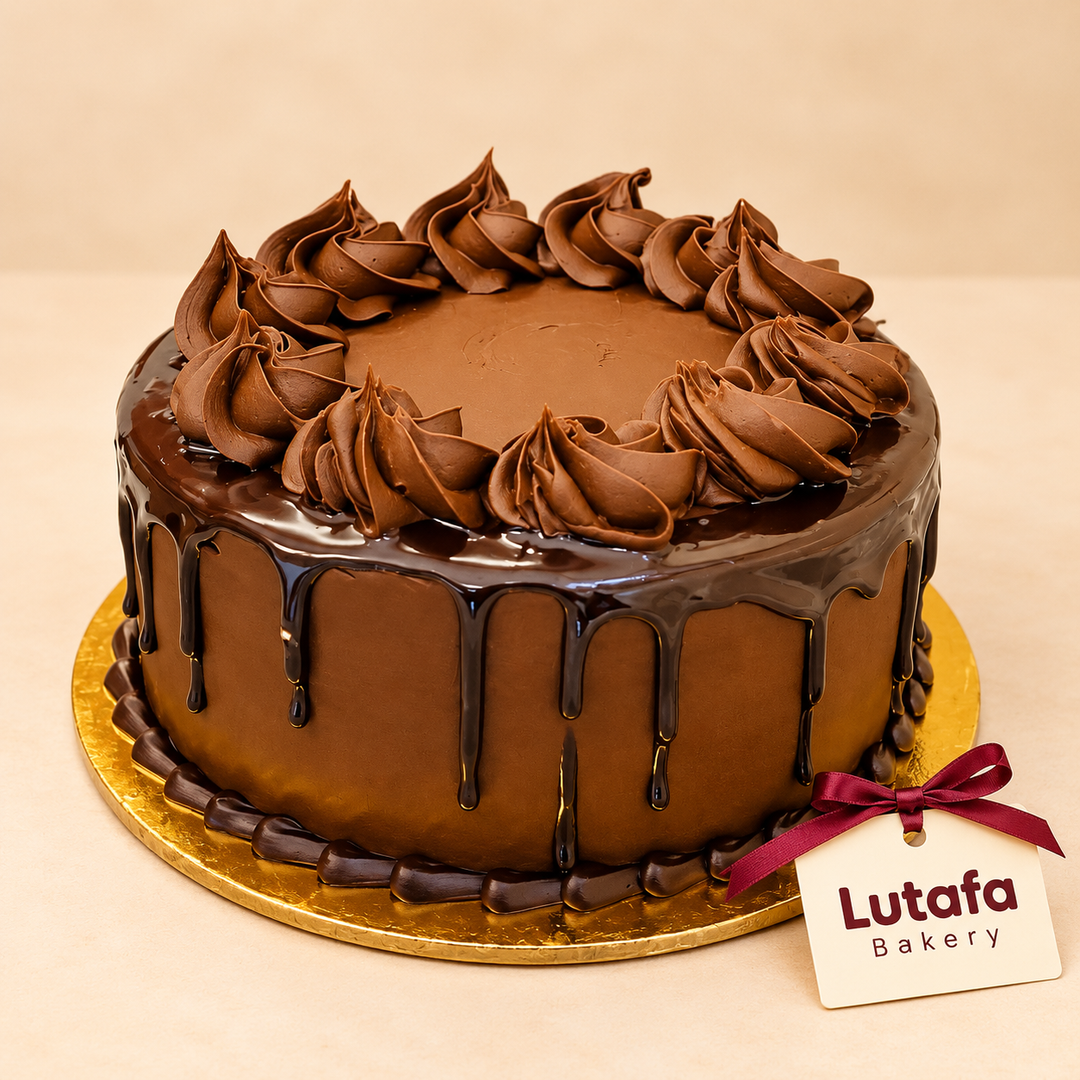Cream Drop Chocolate Cake