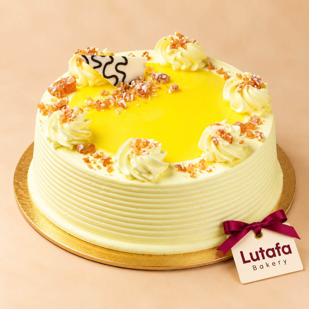 Fresh Smooth Butterscotch Cake