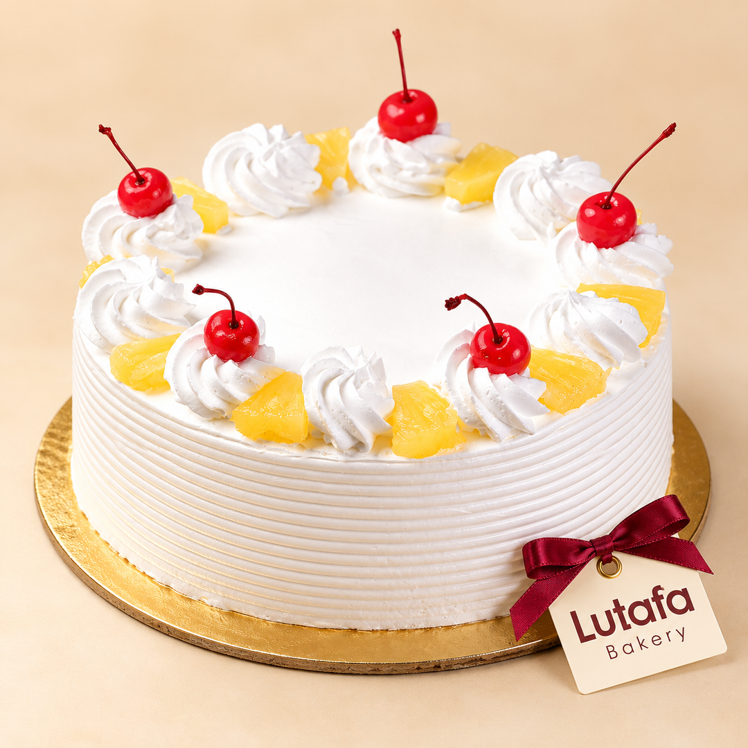Fresh Pineapple Topping Cake