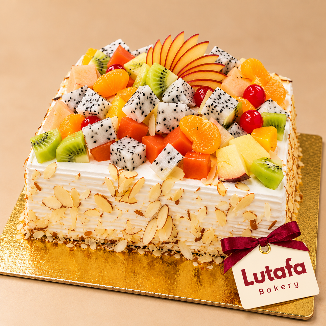 Fresh Fruit Layer Cake