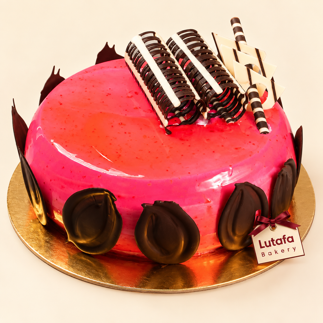 Strawberry Glaze with Chocolate