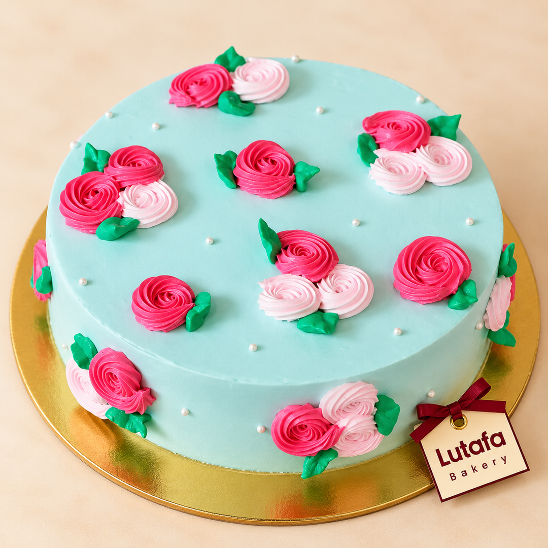 Roses &amp; Pearls Cake