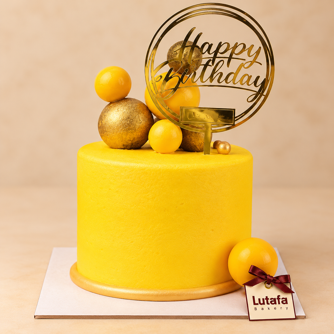 Premium Gesture Mango Cake