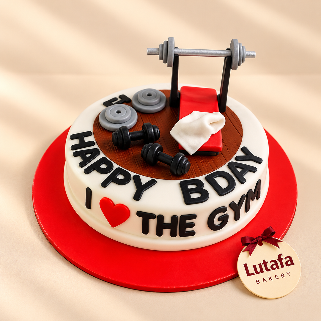 Husband a Gym Freak Cake