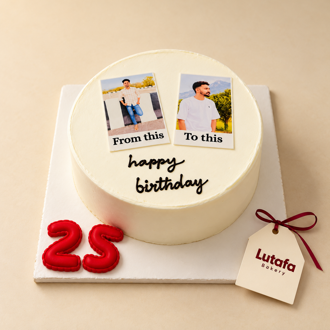 Chapter 25 Photo Birthday Cake