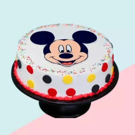 Mickey Mouse Photo Cake