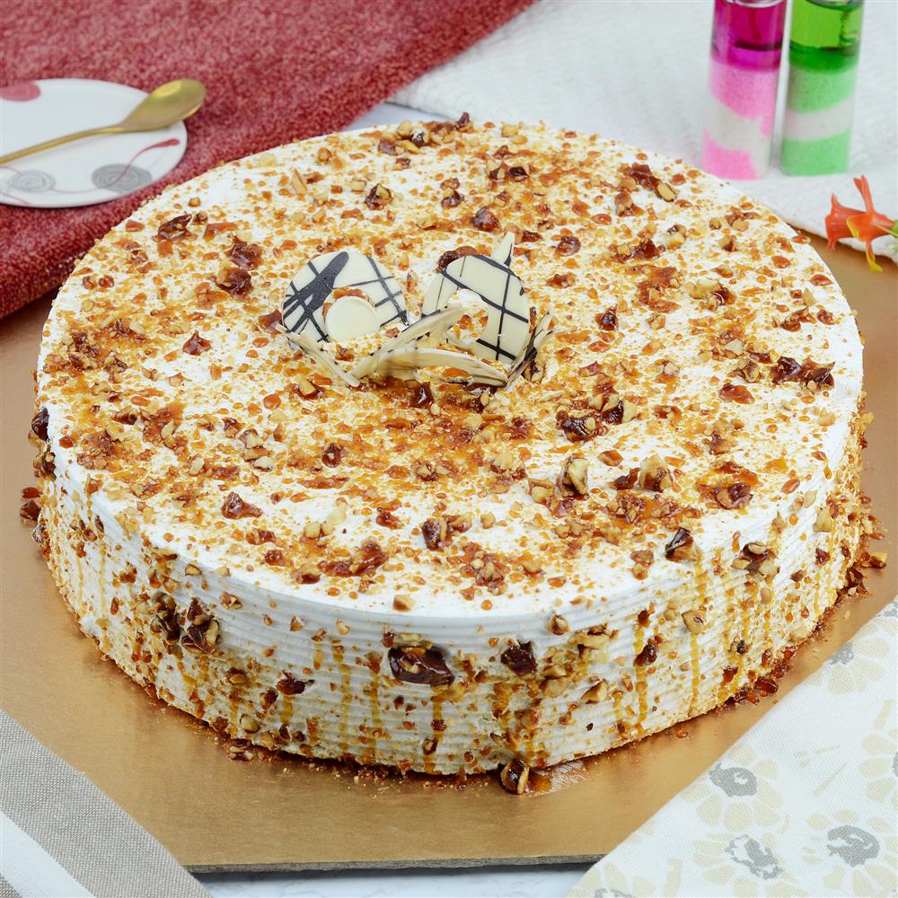 Delicious Butterscotch Cake