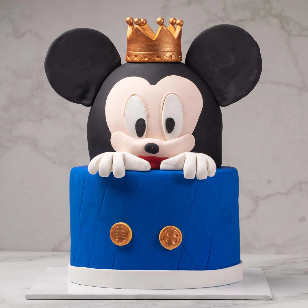 Special Mickey Mouse Fondant Cake