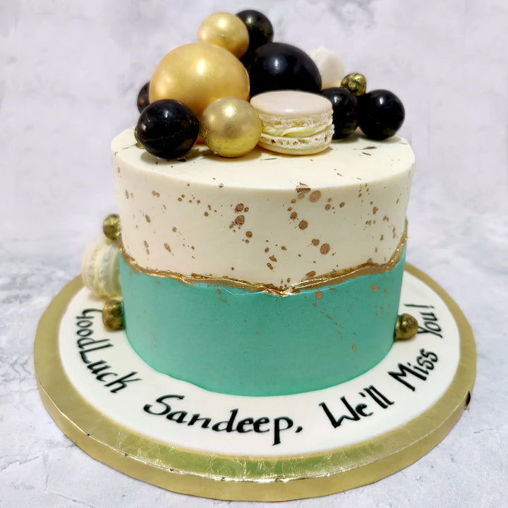 Abstract Illusions Cake