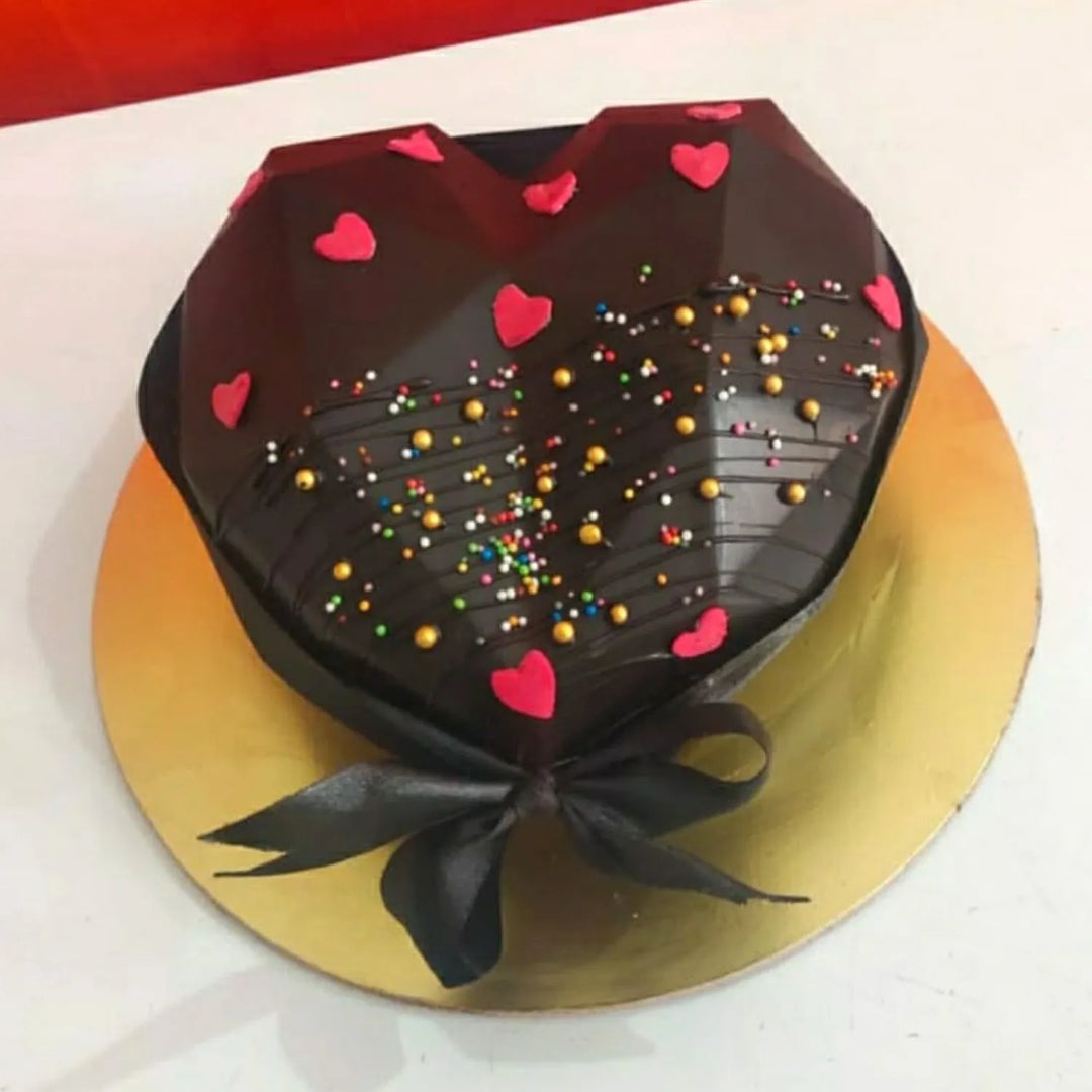 Warm Heart Pinata Cake