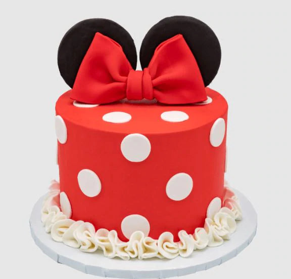 Minni Mouse Lover Theme Cake