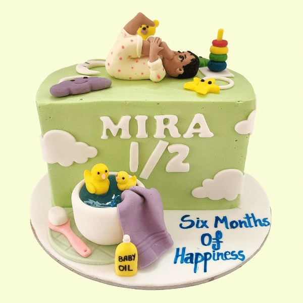 Half Year birthday Cake