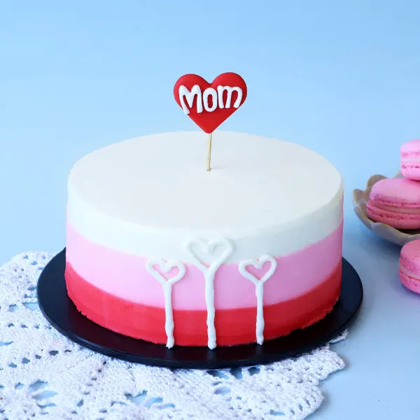 Mom Sweet Heart Cake